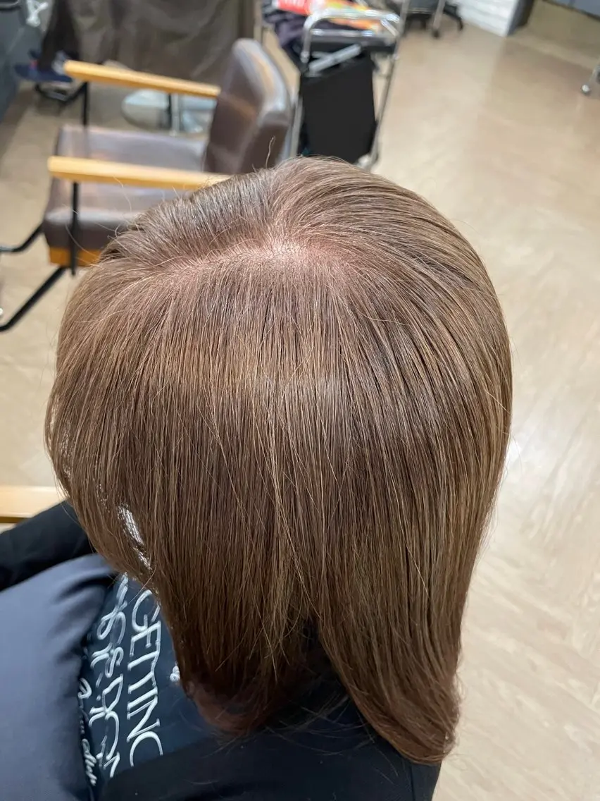 ミディアム カラー ハイライトカラー ハイライト カット ヘアカラー トリートメント 【マンツーマン接客】 ✂︎🟡酒井司🟡のヘアスタイル