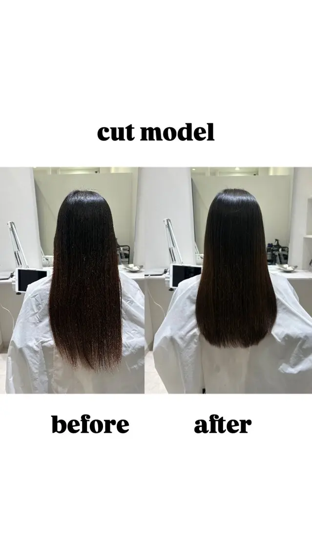 ロング レイヤーカット カット 村瀬 遼のヘアスタイル