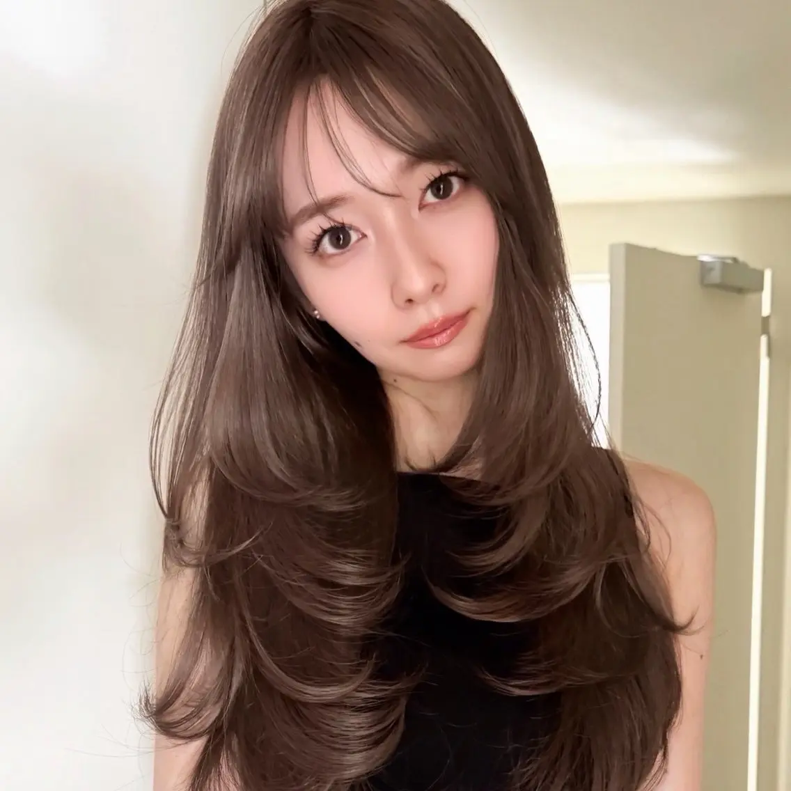 ロング カラー カット ヘアカラー トリートメント 表参道/似合わせ レイヤー/ryoのヘアスタイル