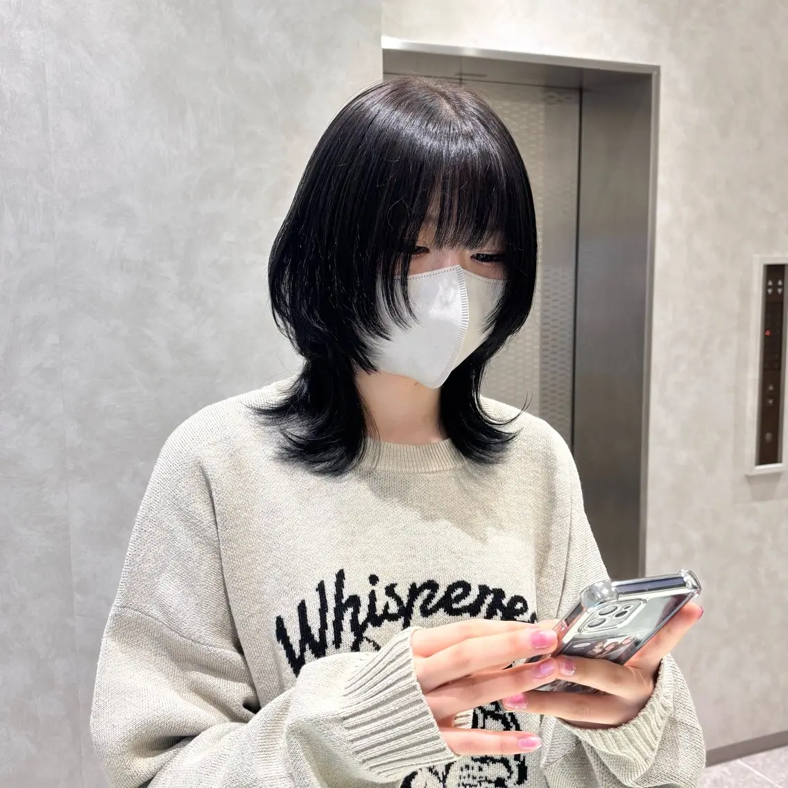 ショート 顔周りカット ハッシュカット レイヤーカット ウルフカット カット ヘアカラー トリートメント 🏆ウルフ/レイヤー 指名No.1山口圭佑のヘアスタイル