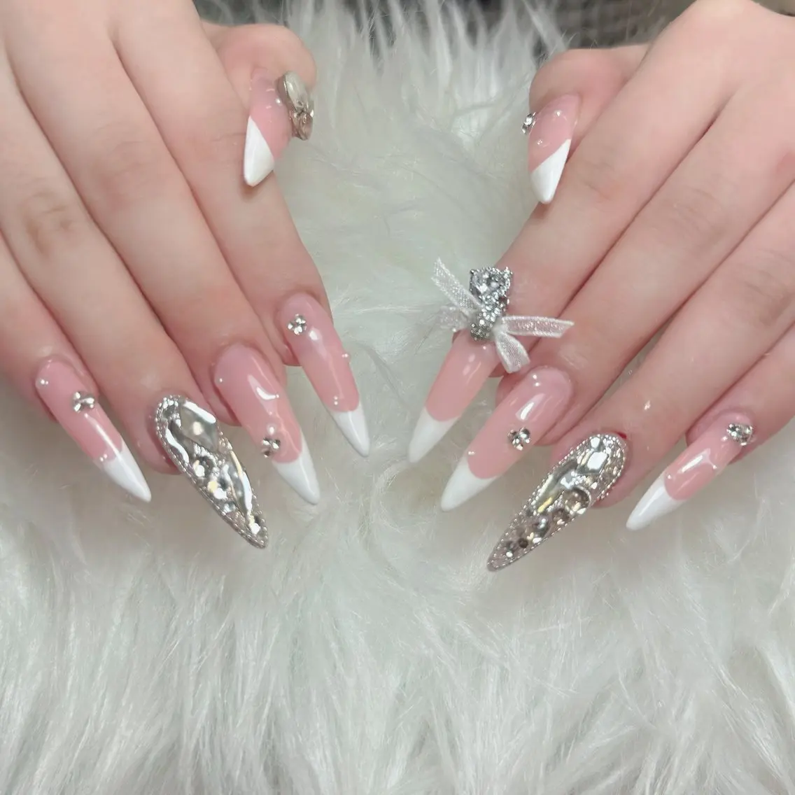 ネイル アートネイル 韓国ネイル 持ち込み ワンホンネイル ハンドネイル Lenie Nail Salonのネイルデザイン