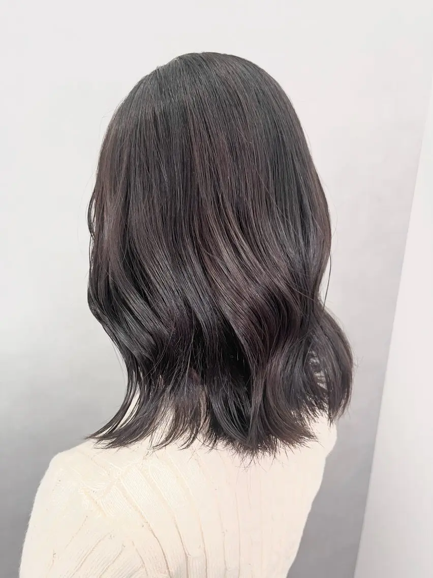 ミディアム カラー カット ヘアカラー トリートメント ブリーチ/髪質改善 Norikaのヘアスタイル
