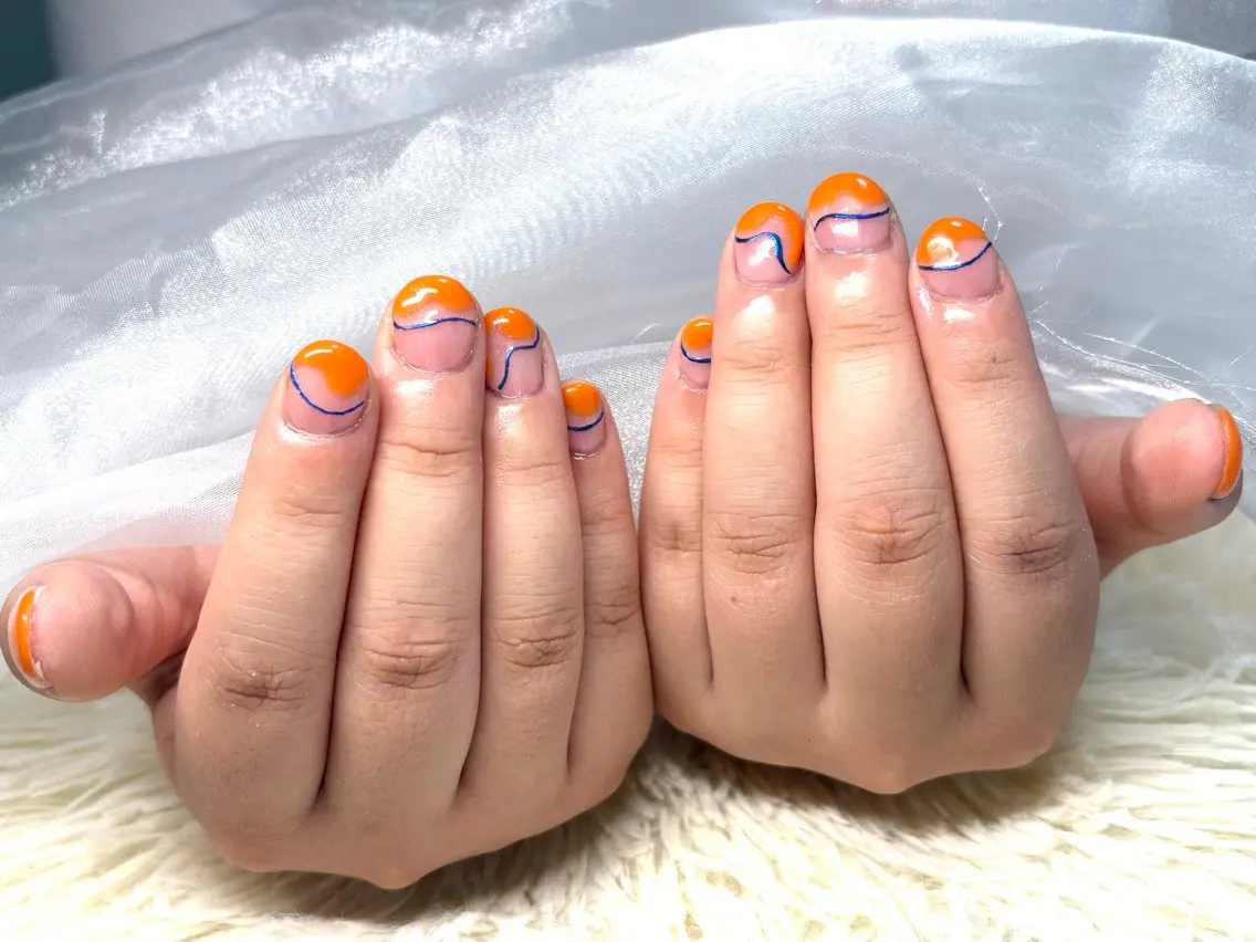 ネイル ハンドネイル パッチリオメメ Lianaのネイルデザイン