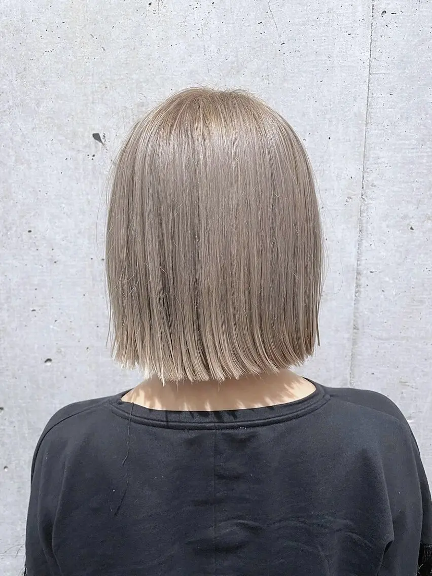 ミディアム ヘアカラー OAK溝の口 天使の輪👑YUKIのヘアスタイル