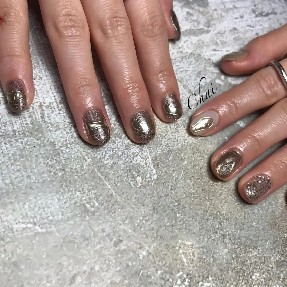ネイル chai nail &  eye📍鶴橋のネイルデザイン