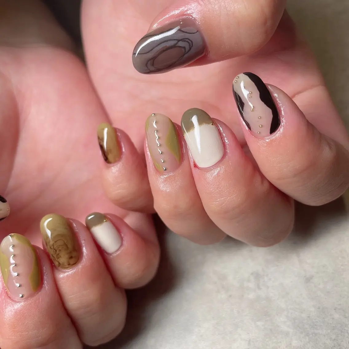 ネイル ハンドネイル lilbondir. chiharuのネイルデザイン