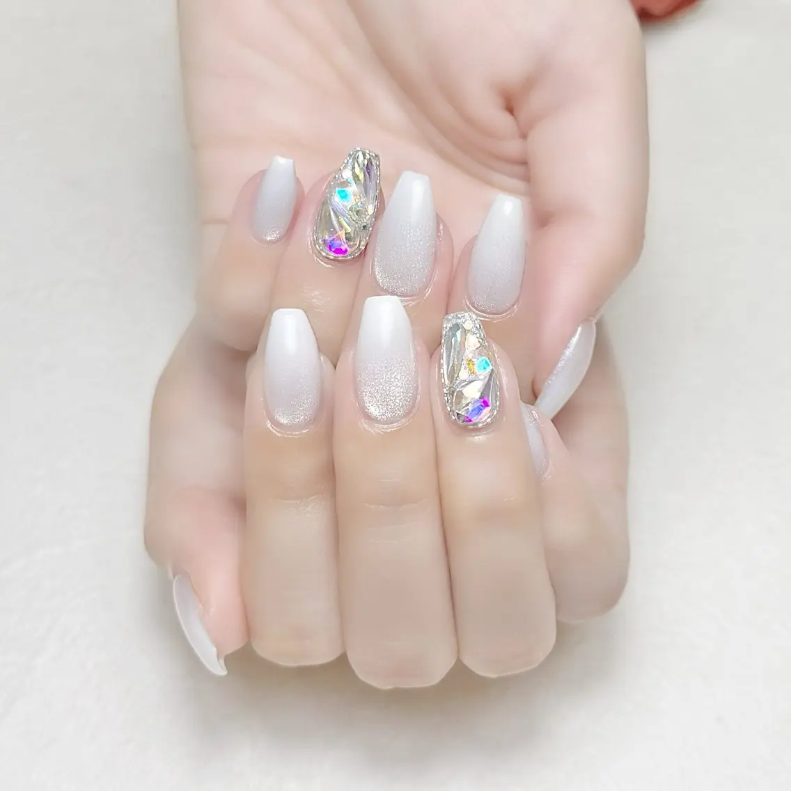 ネイル グラデーション マグネットネイル オフィスネイル ワンカラーネイル rouse nail RISATOのネイルデザイン
