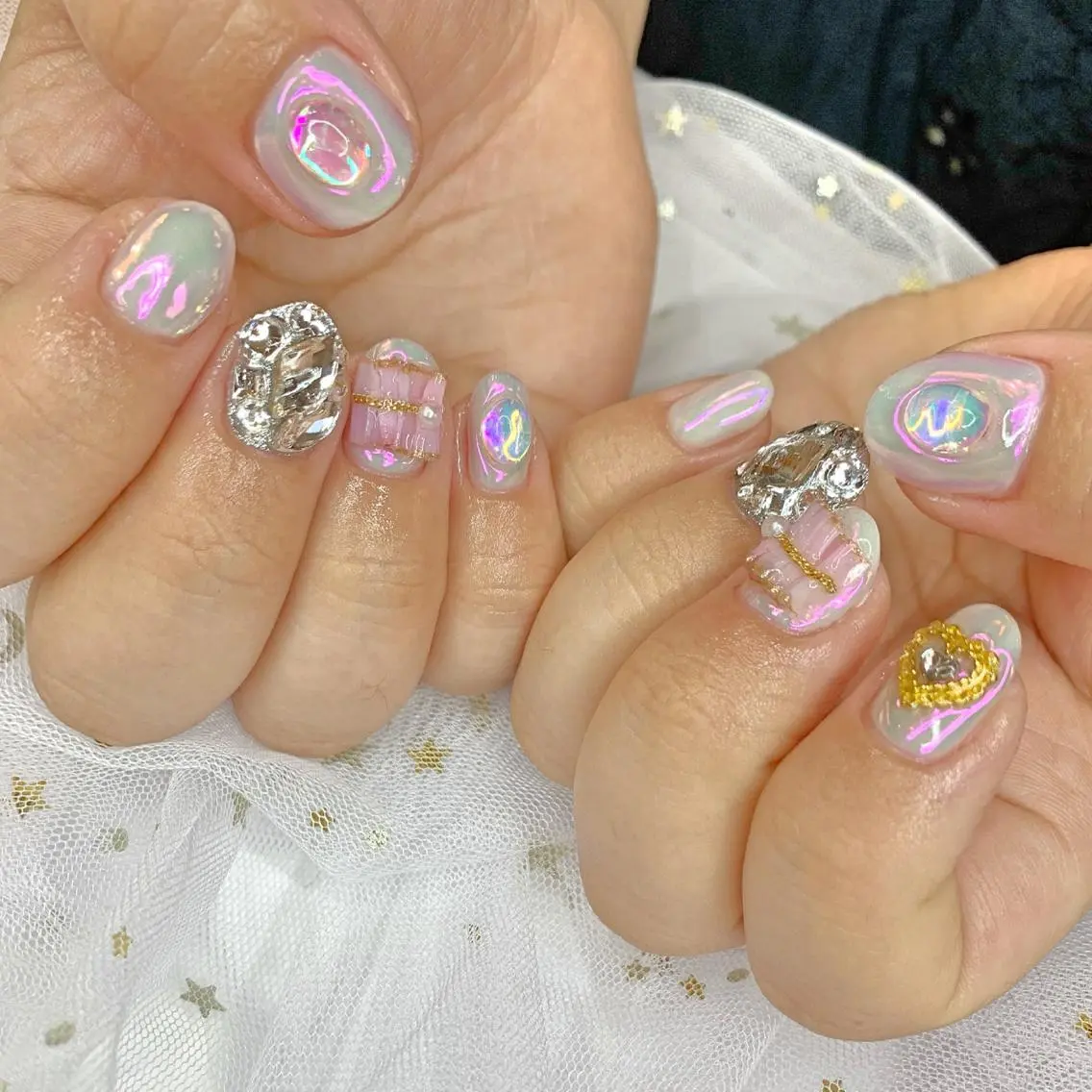 ネイル 持ち込み ハンドネイル glow_ nailのネイルデザイン