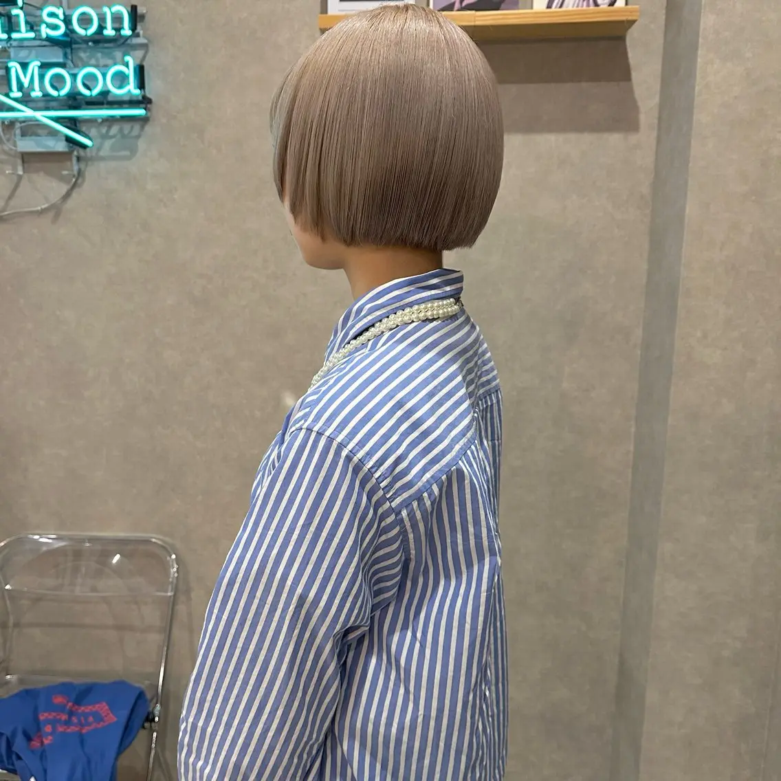 ショート カラー はちすか るかのヘアスタイル