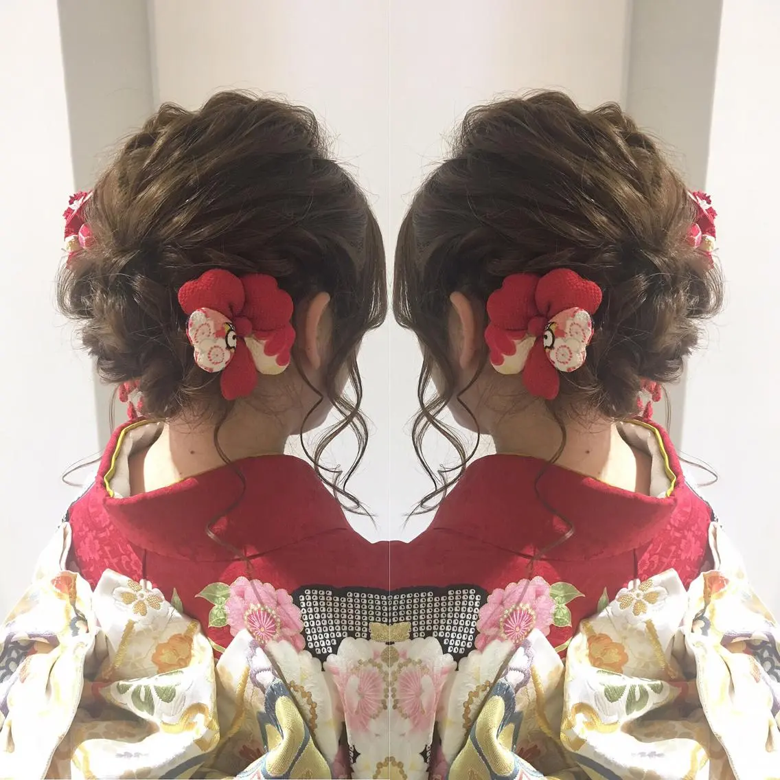 ロング ヘアアレンジ ヘアセット 中間 将人のヘアスタイル