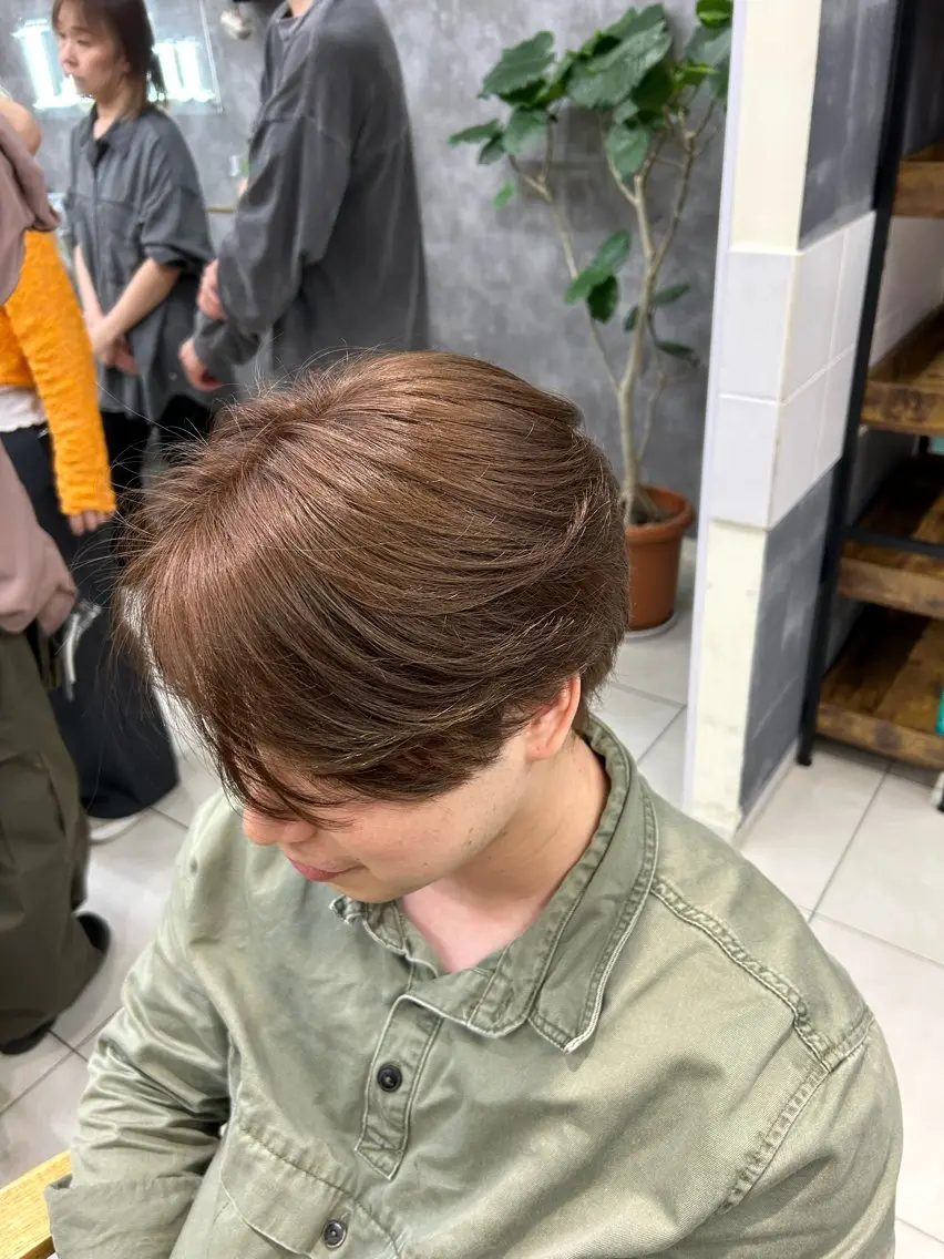 カラー メンズ ヘアカラー 平野 凛のヘアスタイル