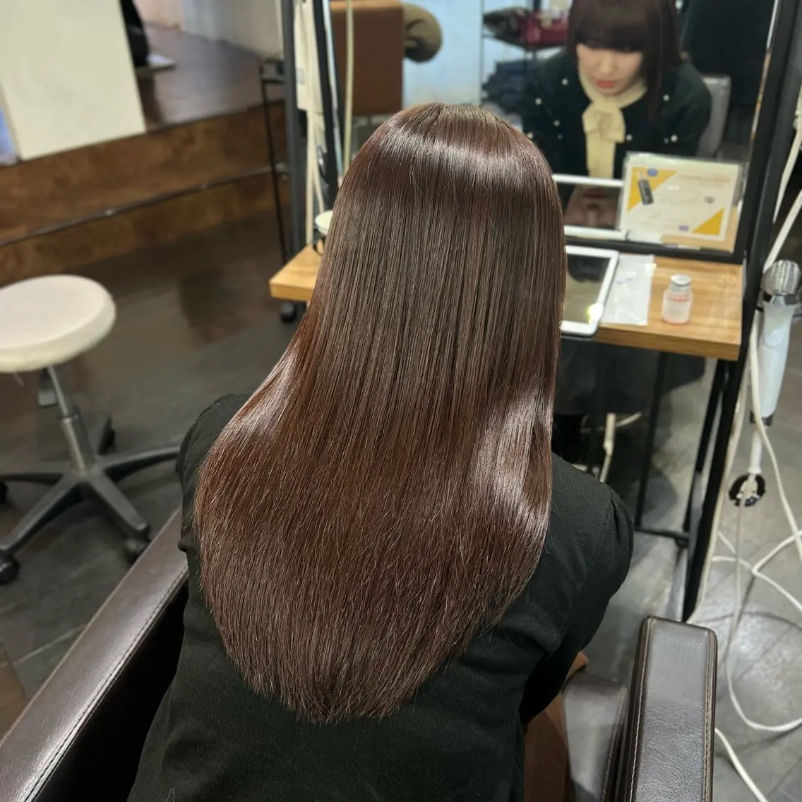 ロング カラー 髪質改善 似合わせレイヤー ✖️美髪 / はるなのヘアスタイル