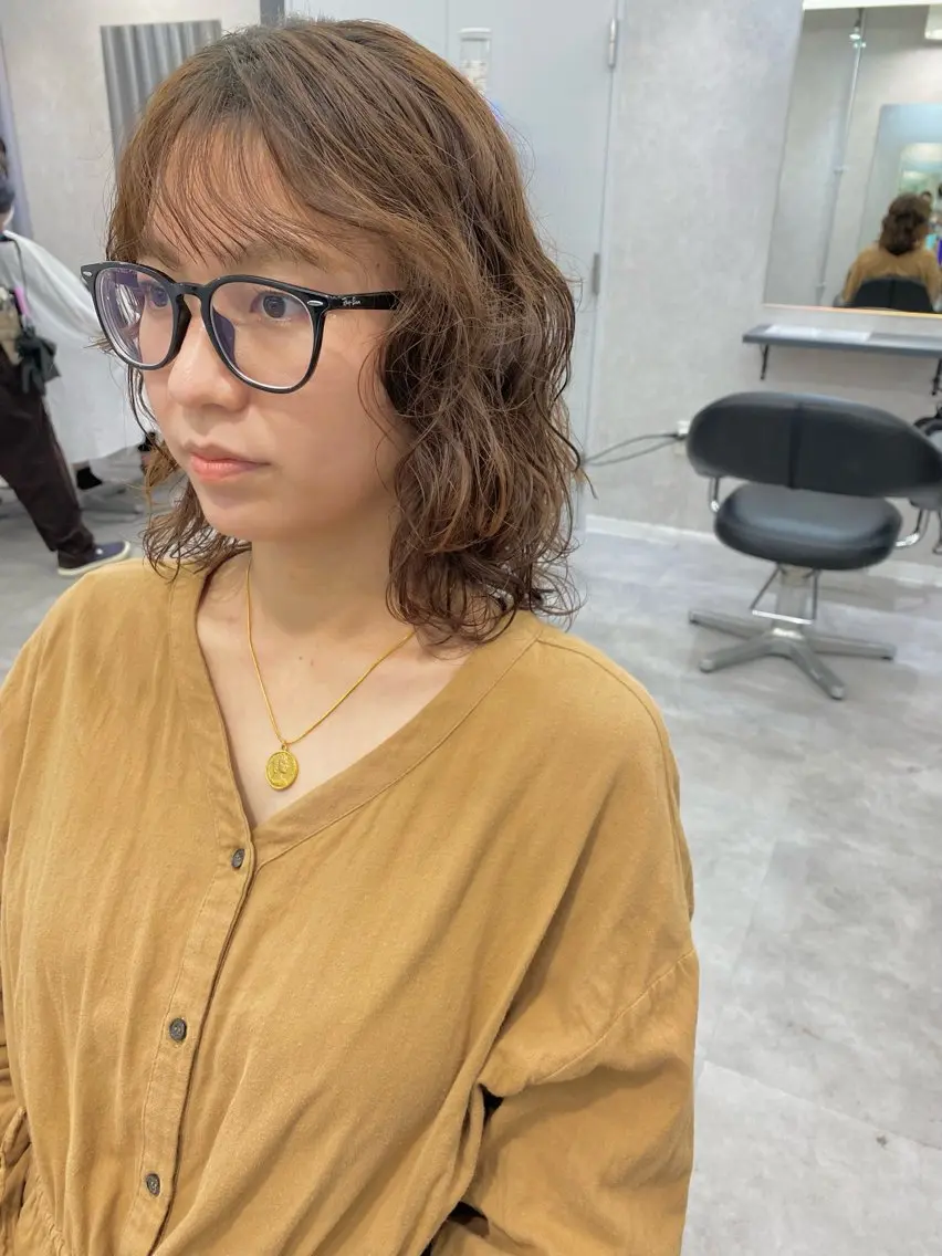 【カット+ナチュラルパーマ🌀】の写真