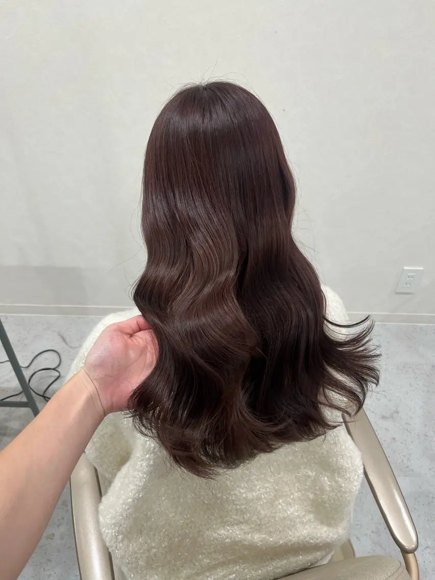 ✨大人気特別価格！✨【韓国風レイヤーカット＋カラー＋ケアトリートメント】の写真