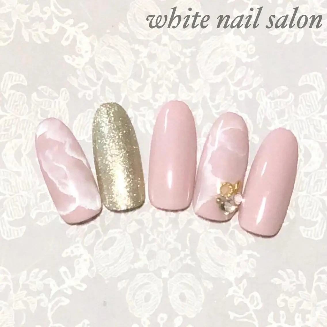 ネイル アートネイル フットネイル フレンチネイル ジェルネイル ハードジェル ハンドネイル white nail salonのネイルデザイン