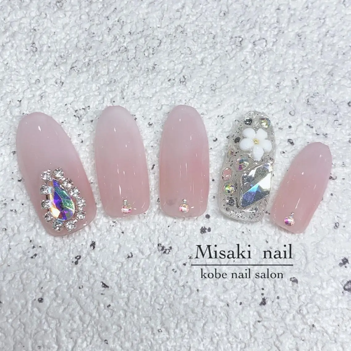ネイル 韓国ネイル ワンホンネイル ハンドネイル nailsalon miinailsのネイルデザイン