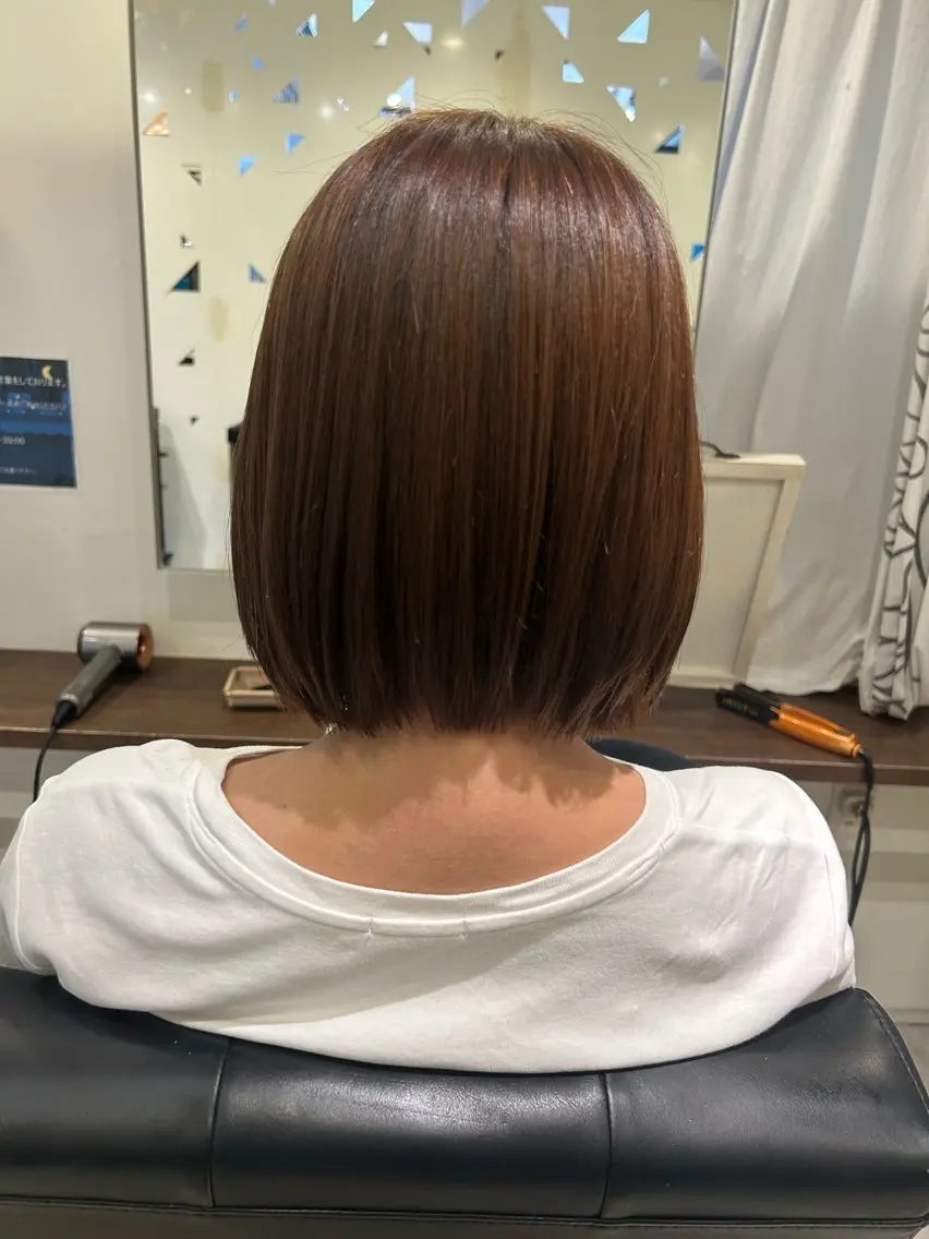 ミディアム 江川 輝星のヘアスタイル