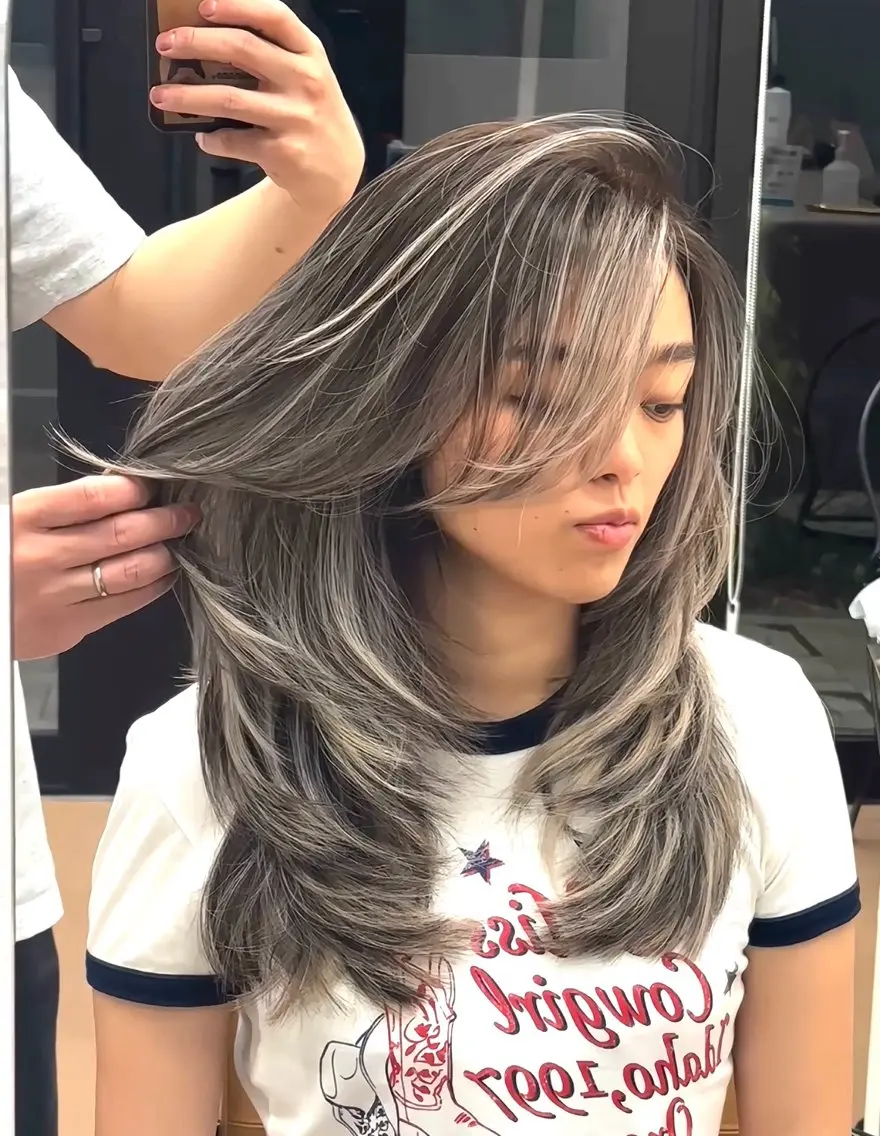 限定価格🌴大人気憧れの外国人hairレイヤーカット＋ハイライトor/シャドールーツの写真
