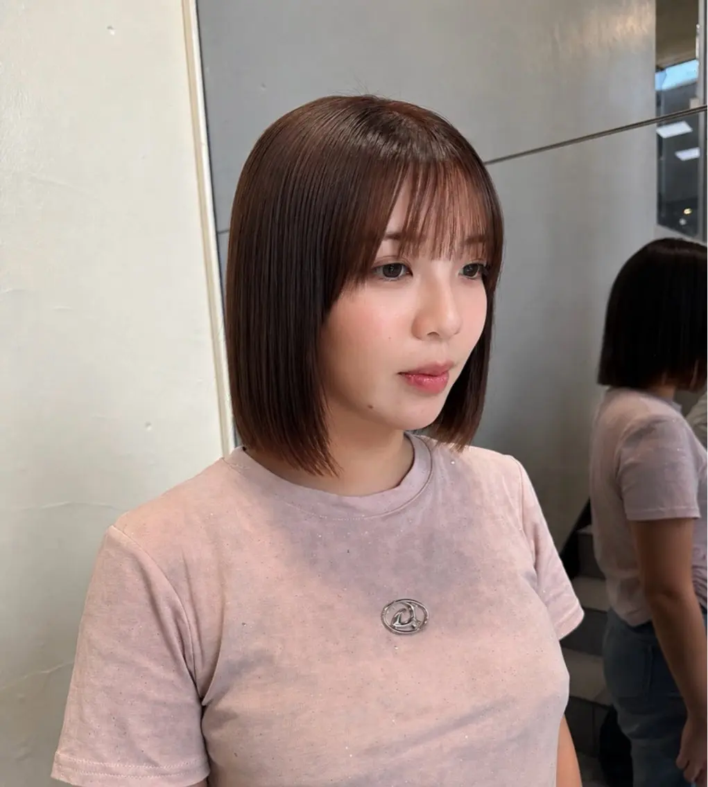 ショート カット ヘアカラー 八村 一花のヘアスタイル