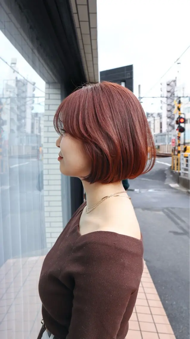 ミディアム ヘアカラー " RYO "のヘアスタイル