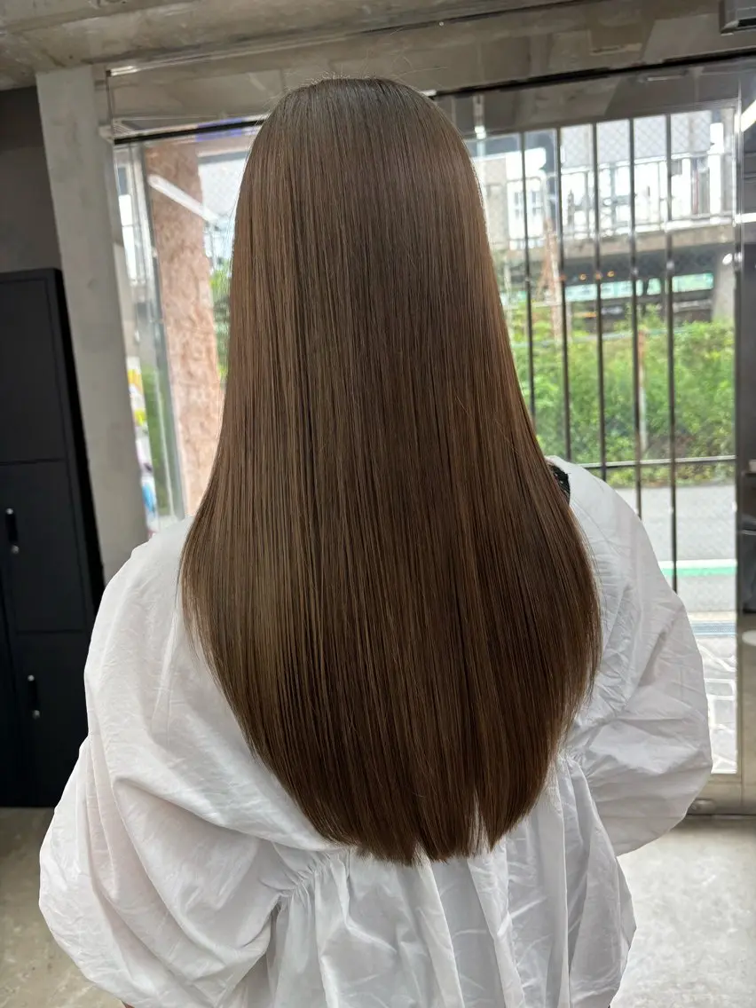 【新生活クーポン】カット+カラー+超音波高濃度TR 阪急淡路/髪質改善/ヘアカラーの写真