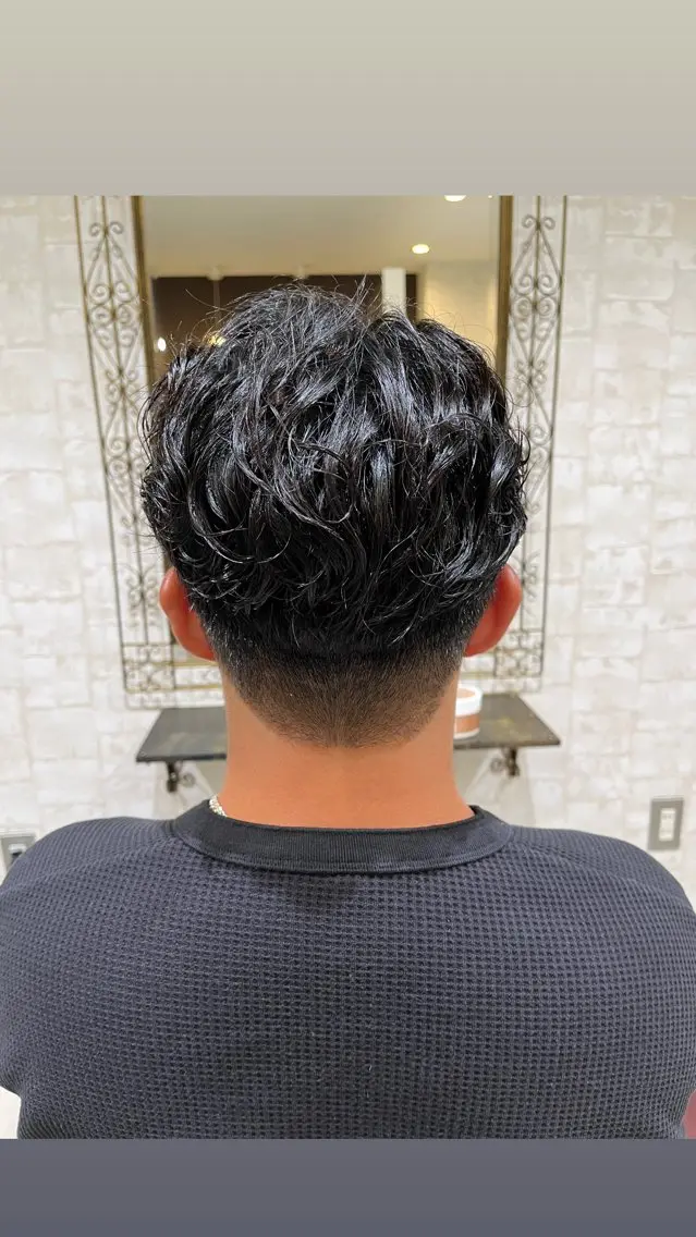 ショート カット パーマ しょうだ あみのヘアスタイル