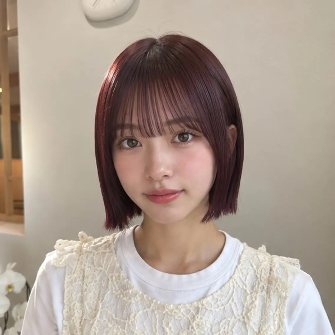 【平日限定🍂】カット+カラー〔ナノバブルケア付き🫧〕の写真