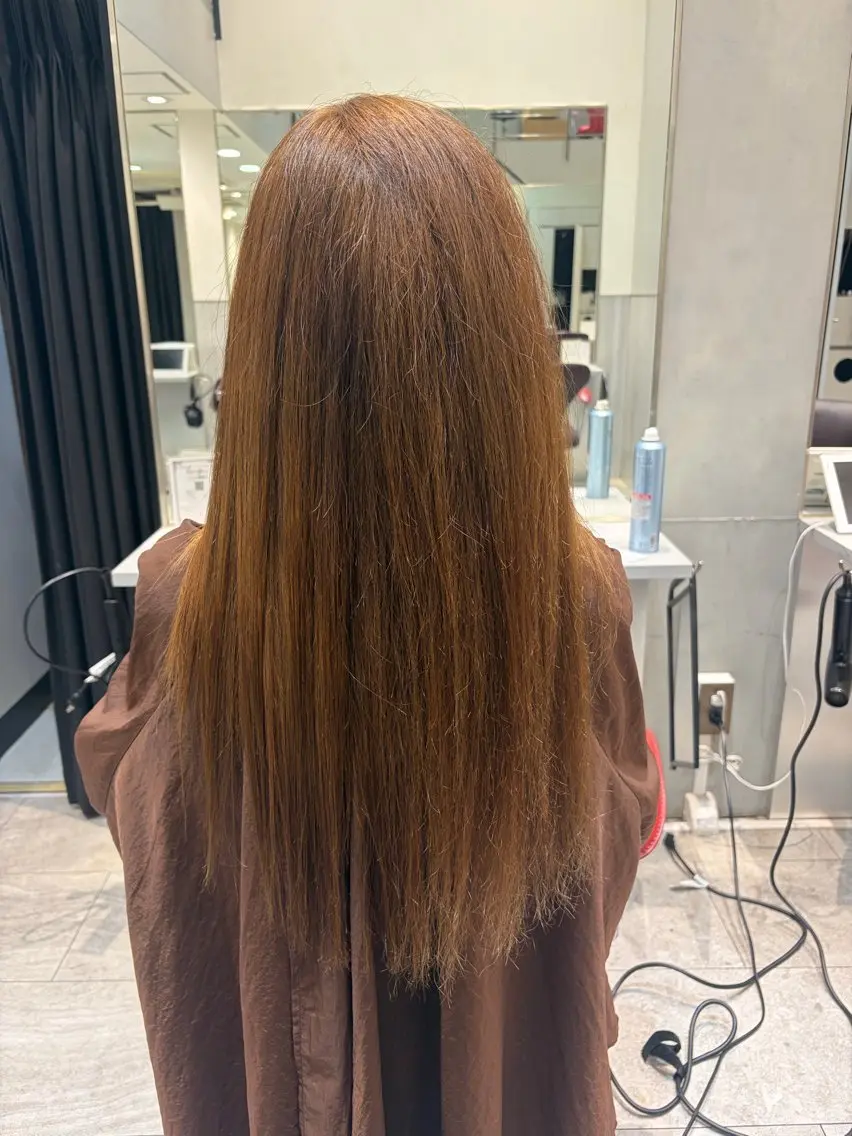 ロング earth銀座 青山🩵のヘアスタイル
