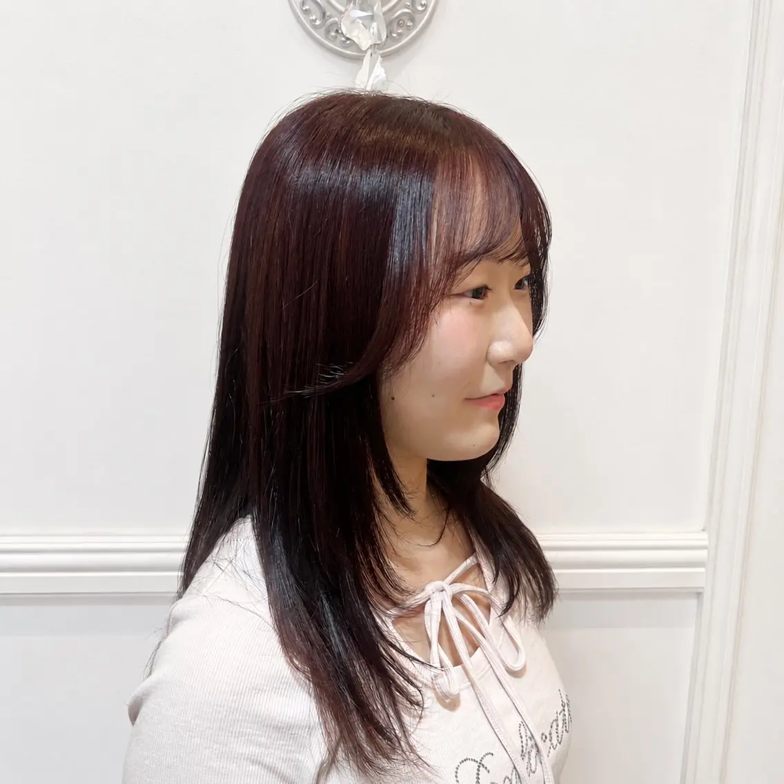 セミロング カラー ヘアカラー 脇坂 花菜子の眉毛・アイブロウイメージ