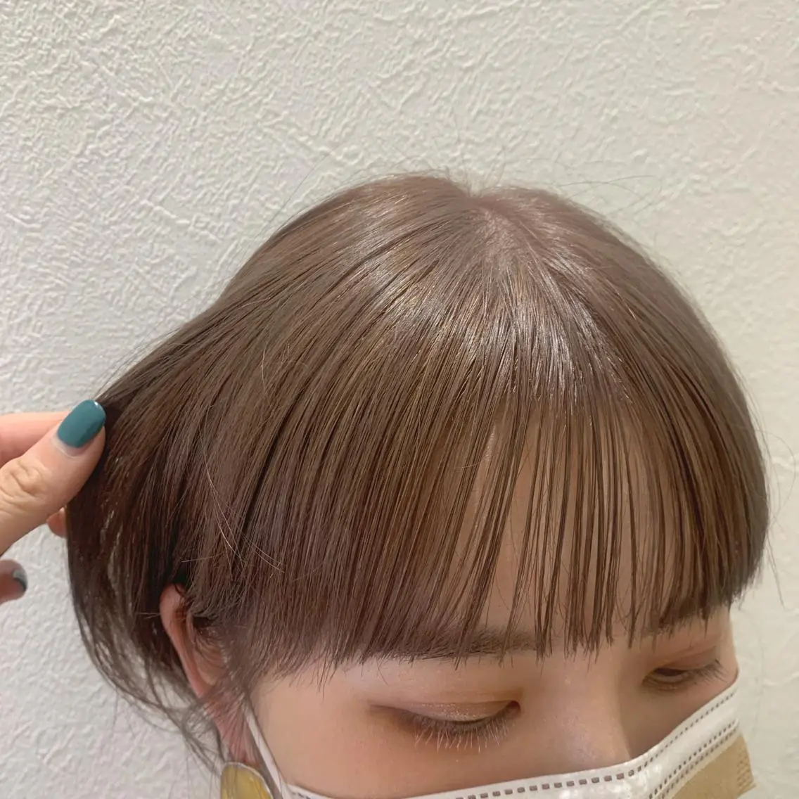 ショート カラー ベージュカラー ブリーチ カット ヘアカラー トリートメント hubhair レイヤー/透明感のヘアスタイル