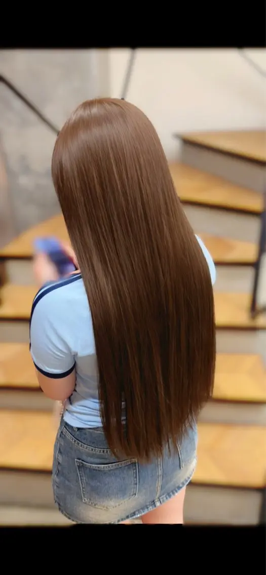 ロング ヘアカラー 東海林 一馬のヘアスタイル