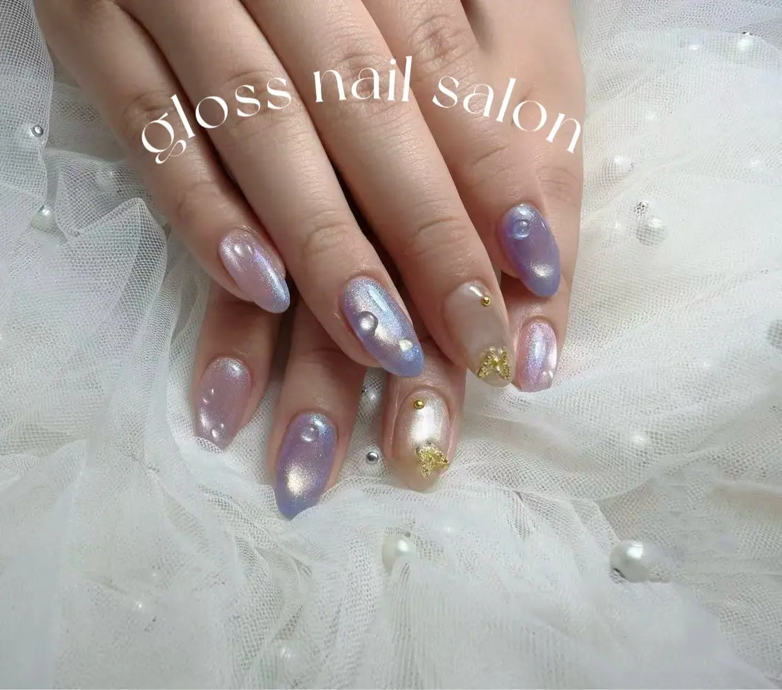 ネイル ハンドネイル ゆり🌷 gloss nailのネイルデザイン