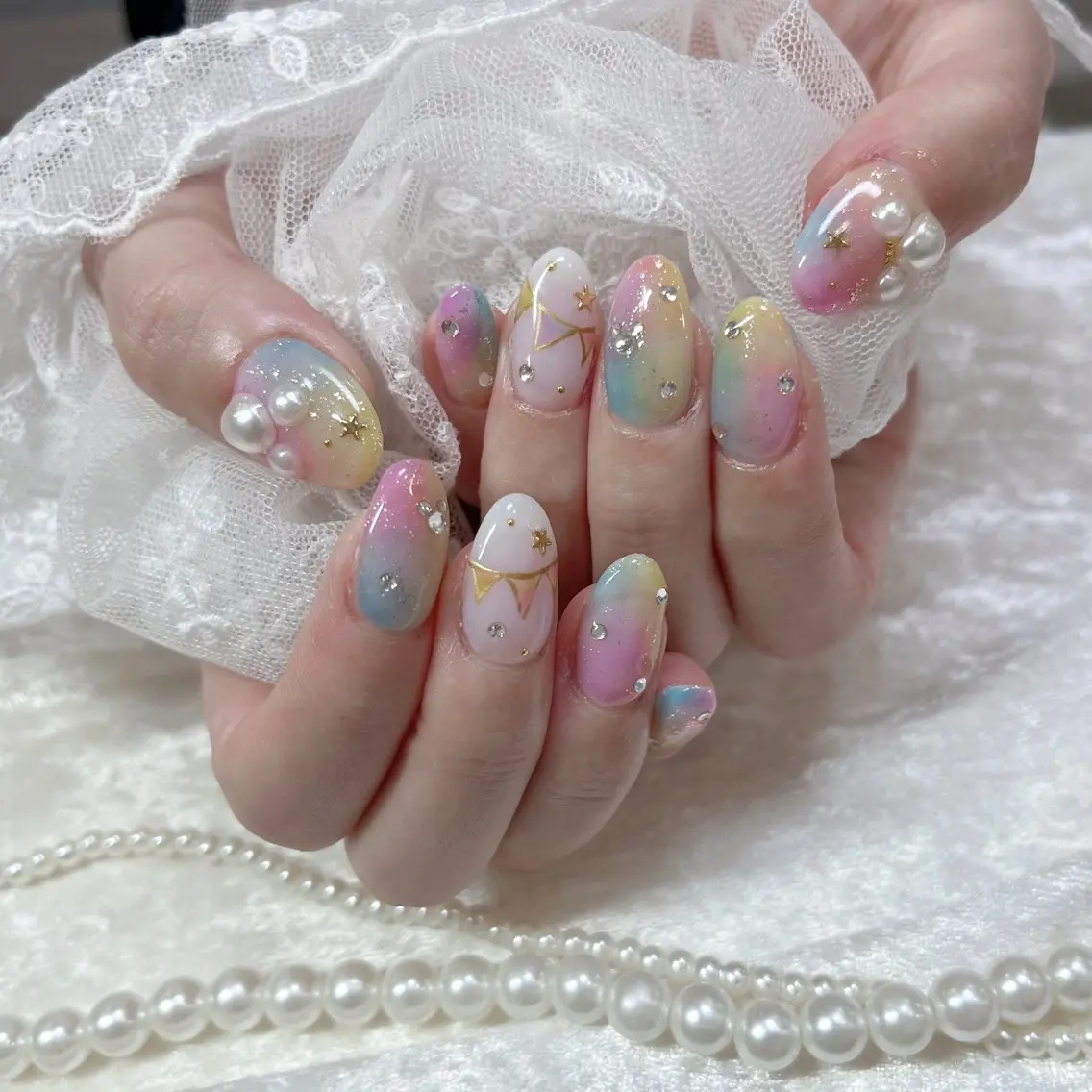 ネイル Maya 🧊🫧‪／渋谷のネイルデザイン