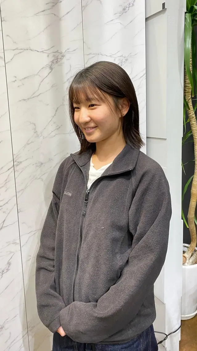 ショート マツザキ マナトのヘアスタイル