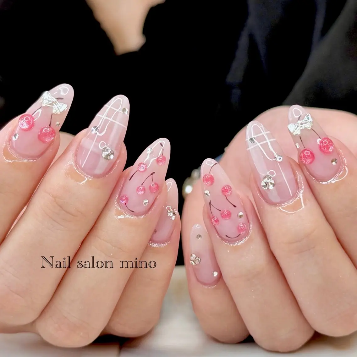 ロング ハンドネイル 三野 nail salon minoのネイルデザイン