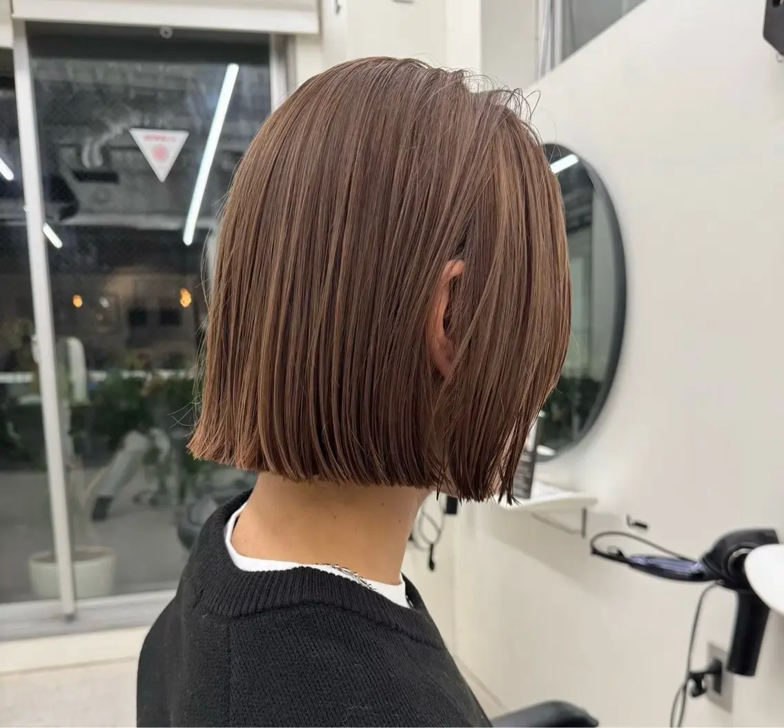 【🚺ボブ・ショート クーポン】 ワンカラーの写真