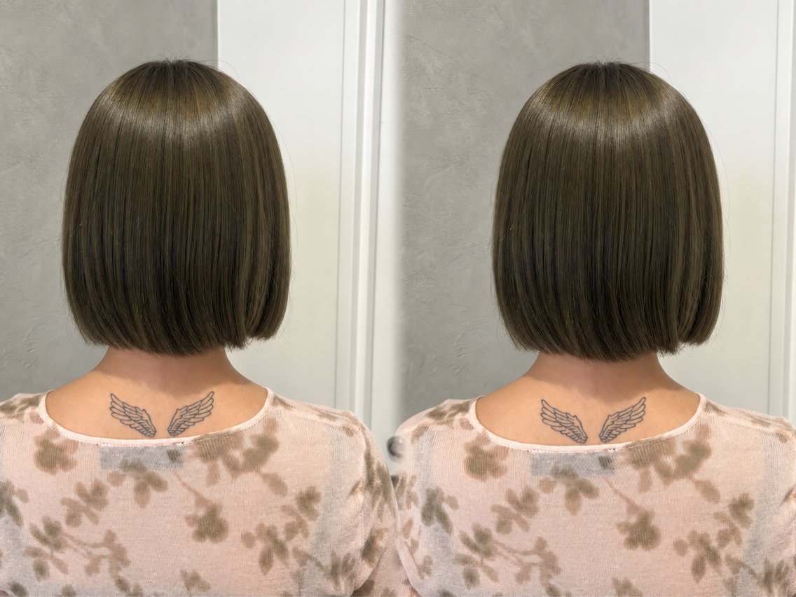 カラー ヘアカラー すずき あいりのヘアスタイル