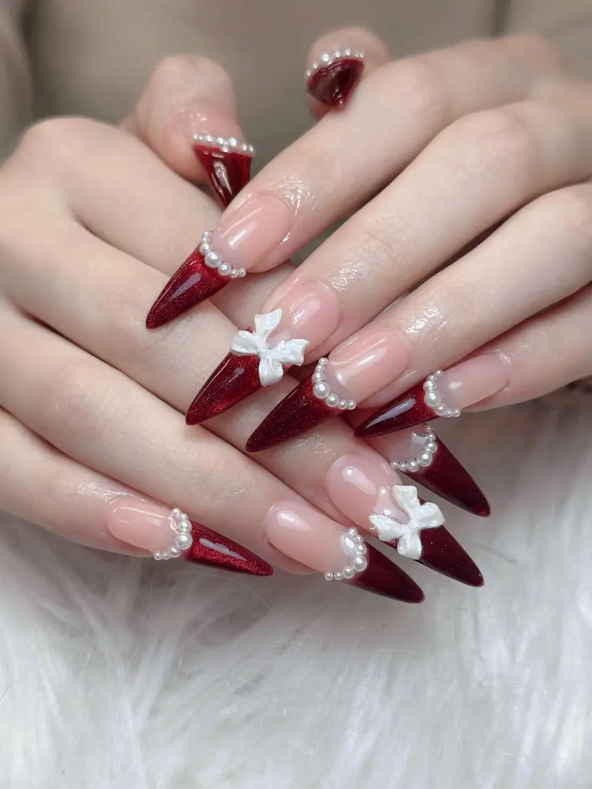 ネイル アートネイル 成人式 ジェルネイル ニュアンスネイル 夏ネイル ハンドネイル Jenn Nail Salonのネイルデザイン