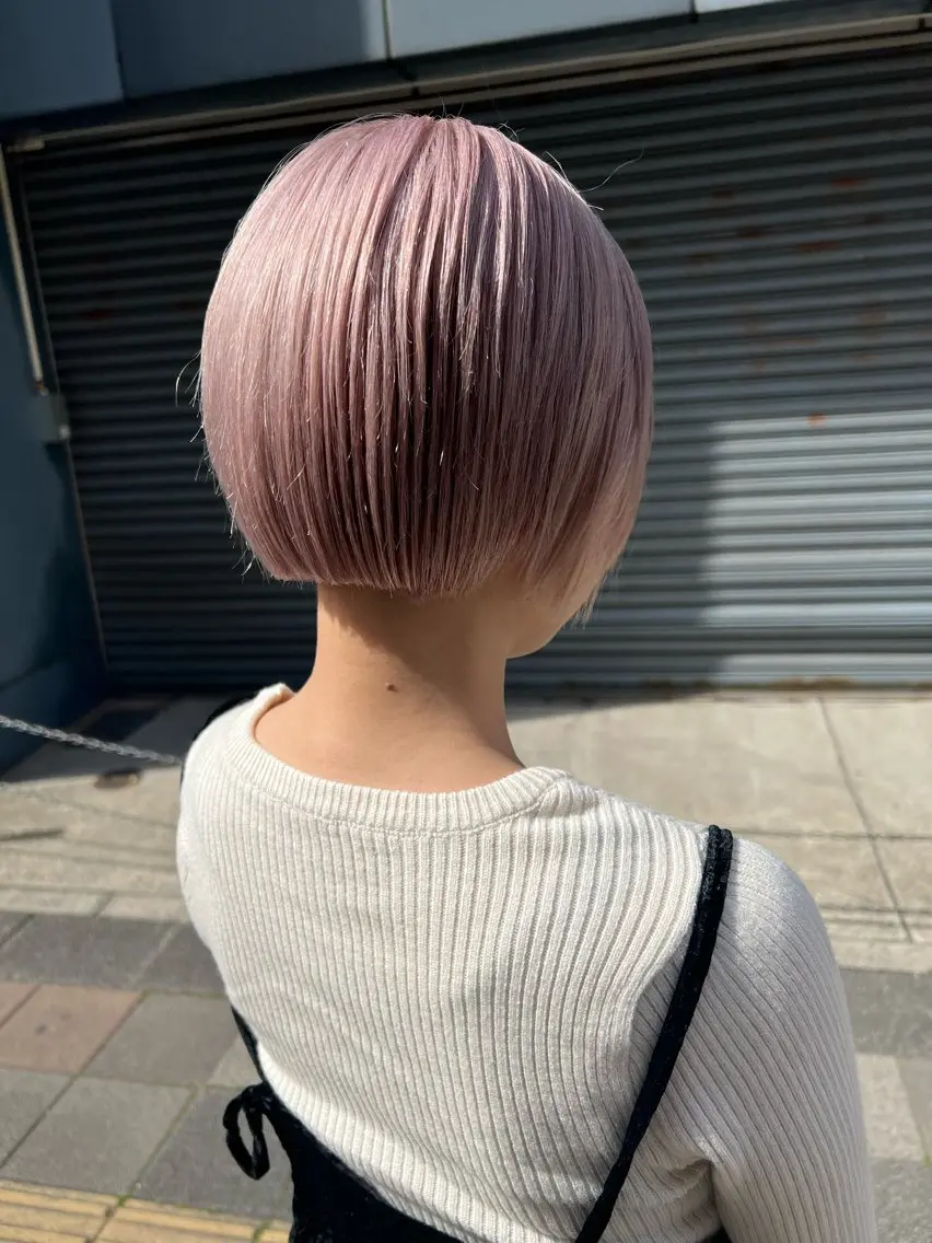 ショート ヘアカラー yuuna. 🪽のヘアスタイル