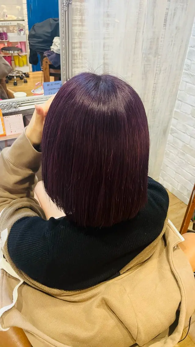 カラー ヘアカラー 宮下 尋都のヘアスタイル