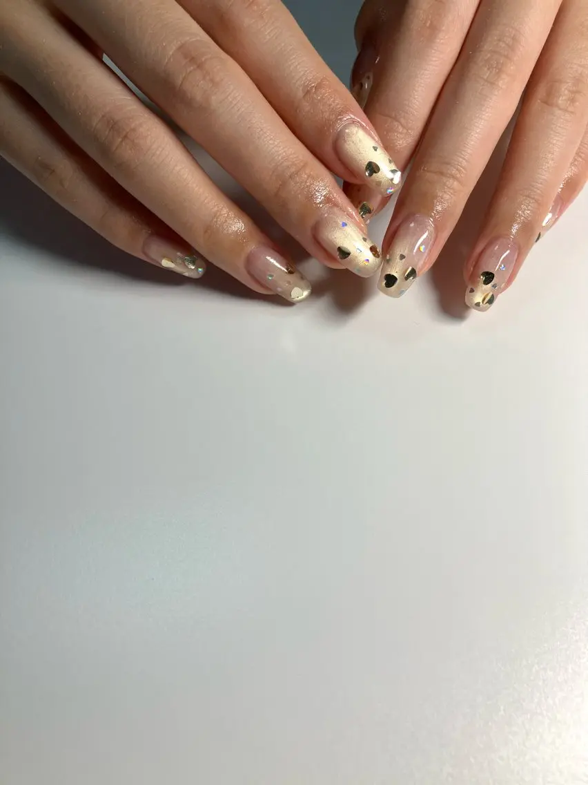 ネイル ハート Lis nail. 🕊yuriのネイルデザイン