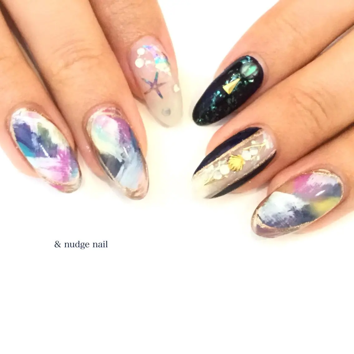 ネイル フットネイル &nudgenail 本多のネイルデザイン