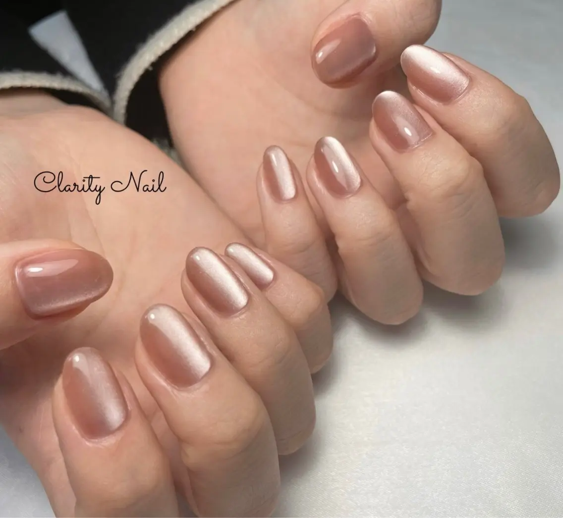 ネイル ワンカラーネイル ハンドネイル Clarity Nailのネイルデザイン
