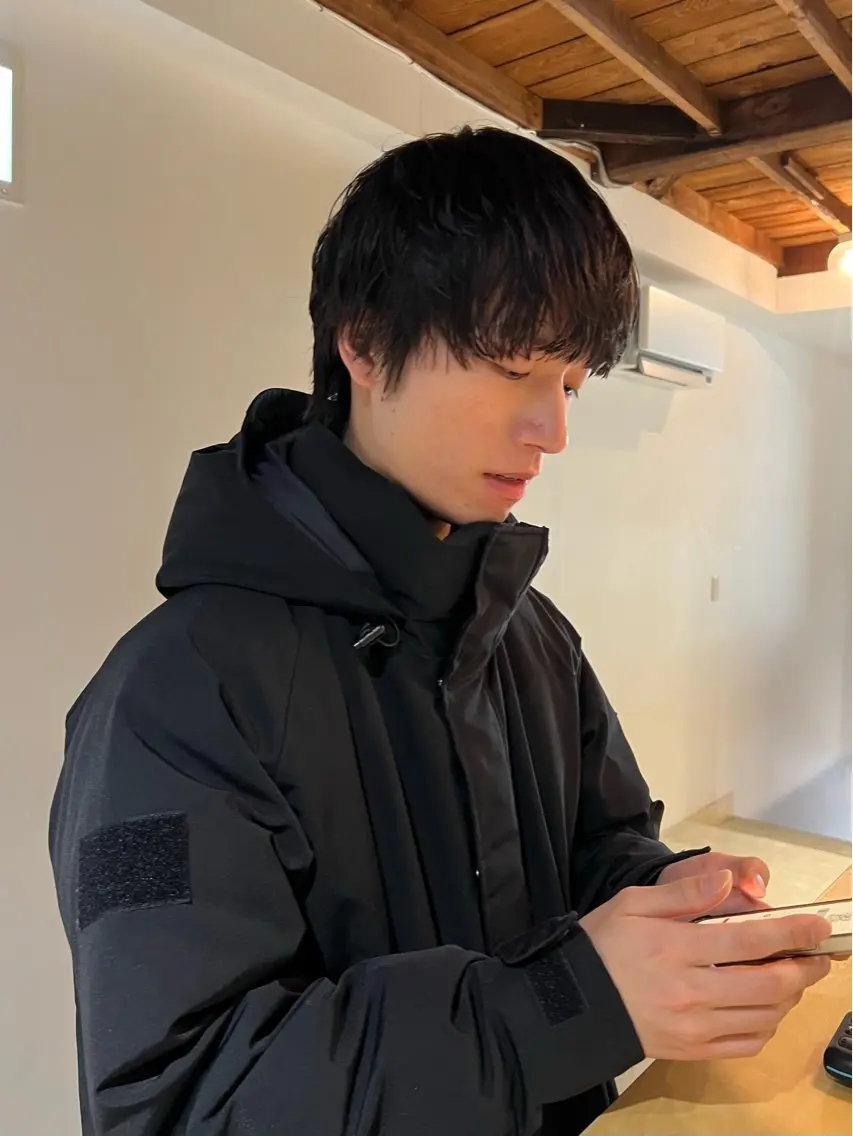 ショート パーマ メンズ メンズパーマ io濱川 遥のヘアスタイル