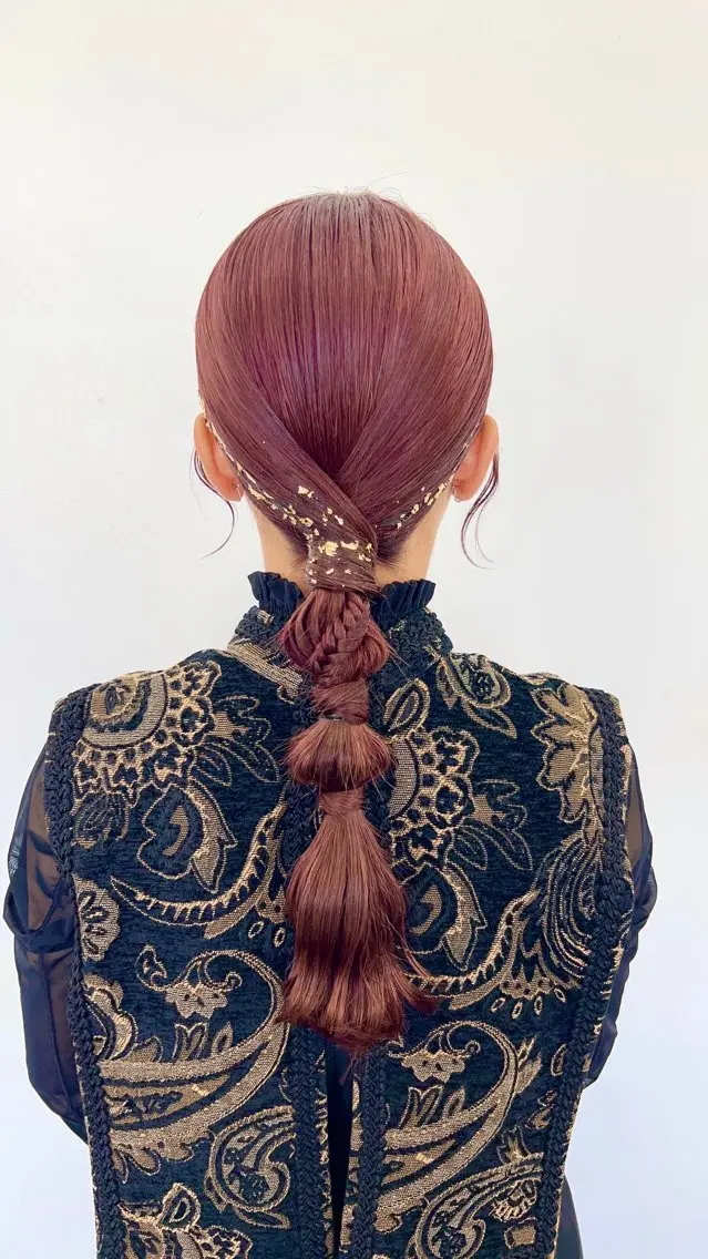 💐お出かけヘアアレンジ💐🤍の写真