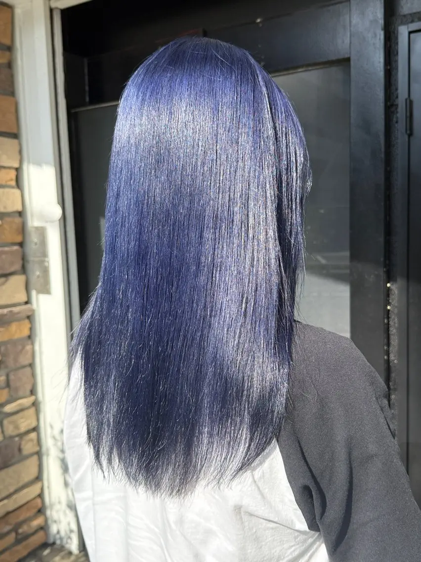 セミロング カラー カット ヘアカラー トリートメント 透明感カラー/パーマ 🌀アオノのヘアスタイル