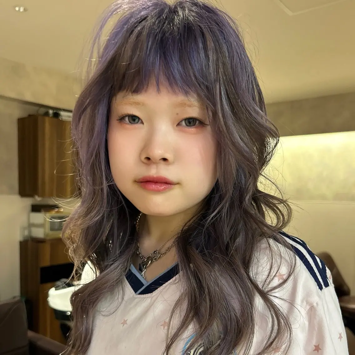 ロング カラー ヘアカラー トリートメント 横浜カラー/ブリーチ 💭SAKI💫のヘアスタイル