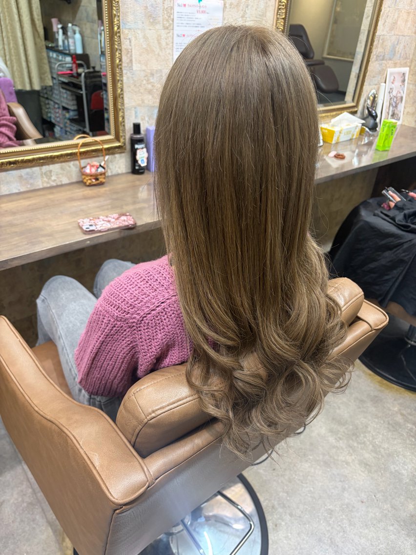 ロング シールエクステ エクステ エクステ 前田 みのりのヘアスタイル