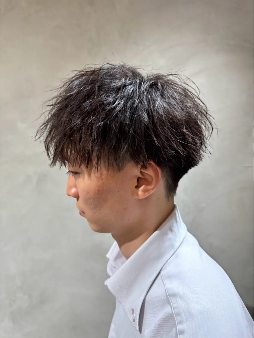 メンズ 横浜/ショート/ レイヤーカットのヘアスタイル