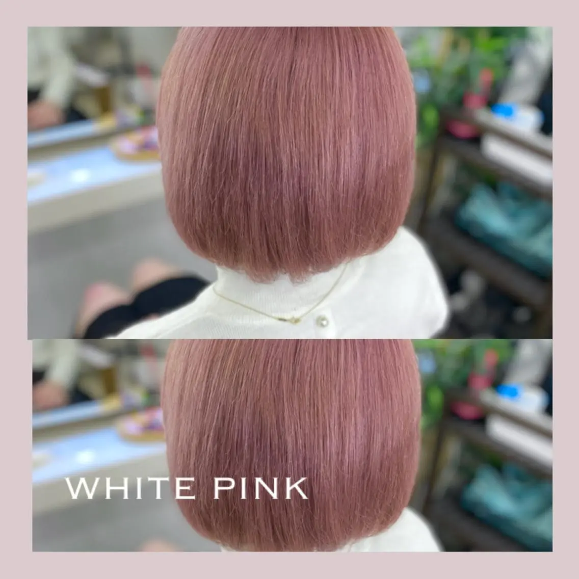 ミディアム カラー ヘアアレンジ ブリーチ 🦋 SHION 🦋のヘアスタイル